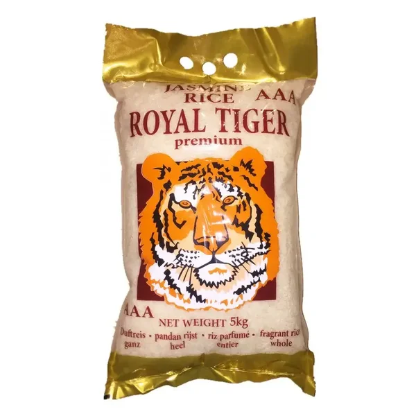 Royal Tiger Premium Quality Thai Jasmine Rice AAA (Thaise Jasmijn Rijst), 5kg