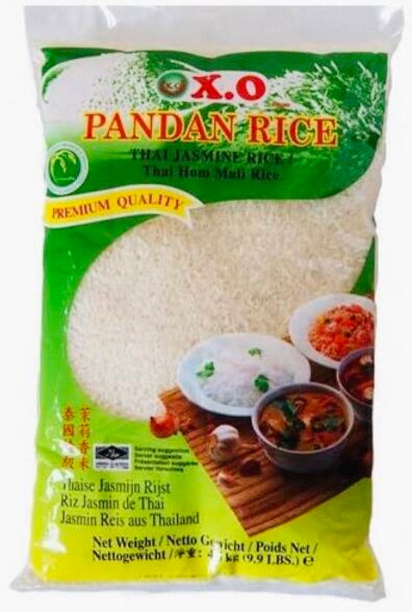 X.O Pandan Rice Premium Quality (Pandan Rijst), 4.5kg