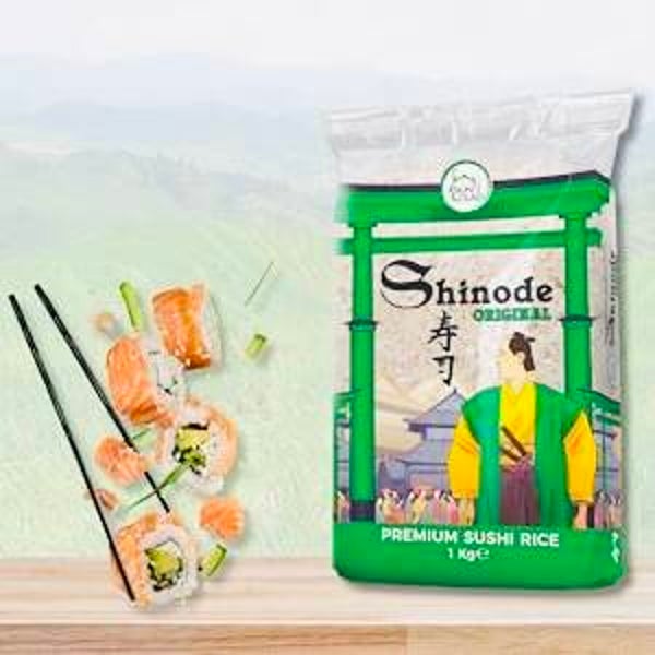 Shinode Premium Sushi Rice (Sushi Rijst), 1kg