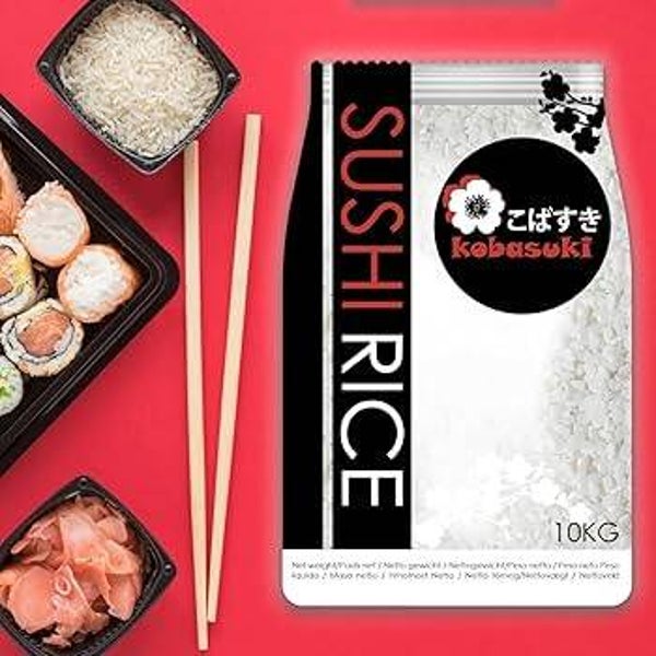 Kobasuki Sushi Rice (Sushi Rijst), 10kg