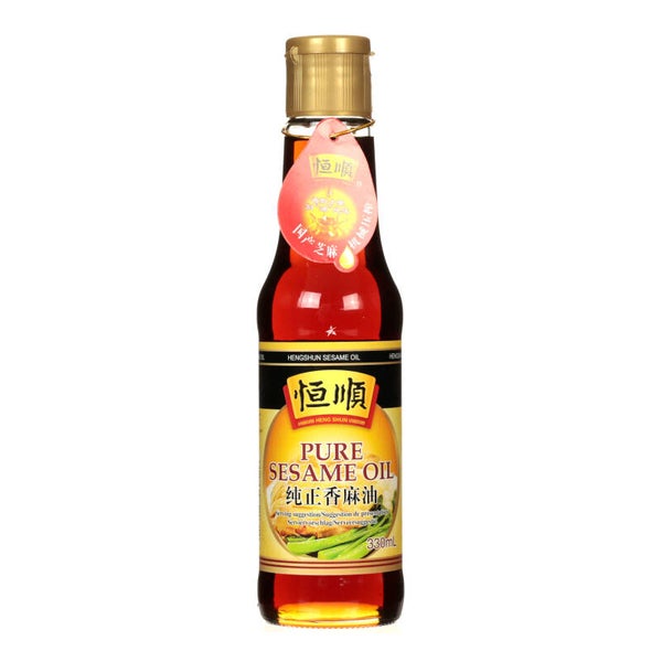 Heng Shun Pure Sesame Oil (Sesam Olie), 330ml