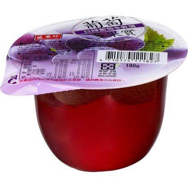 Sheng Xiang Zhen Fruit Pudding Grape, 180g