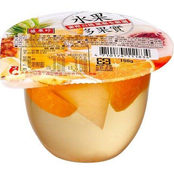Sheng Xiang Zhen Fruit Pudding Mixed Fruit, 180g