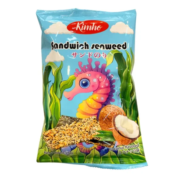 Kimho Sandwich Seaweed Coconut, 20g