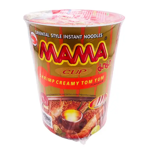 Mama Shrimp Creamy Tom Yum Instant Cup Noodles, 70g