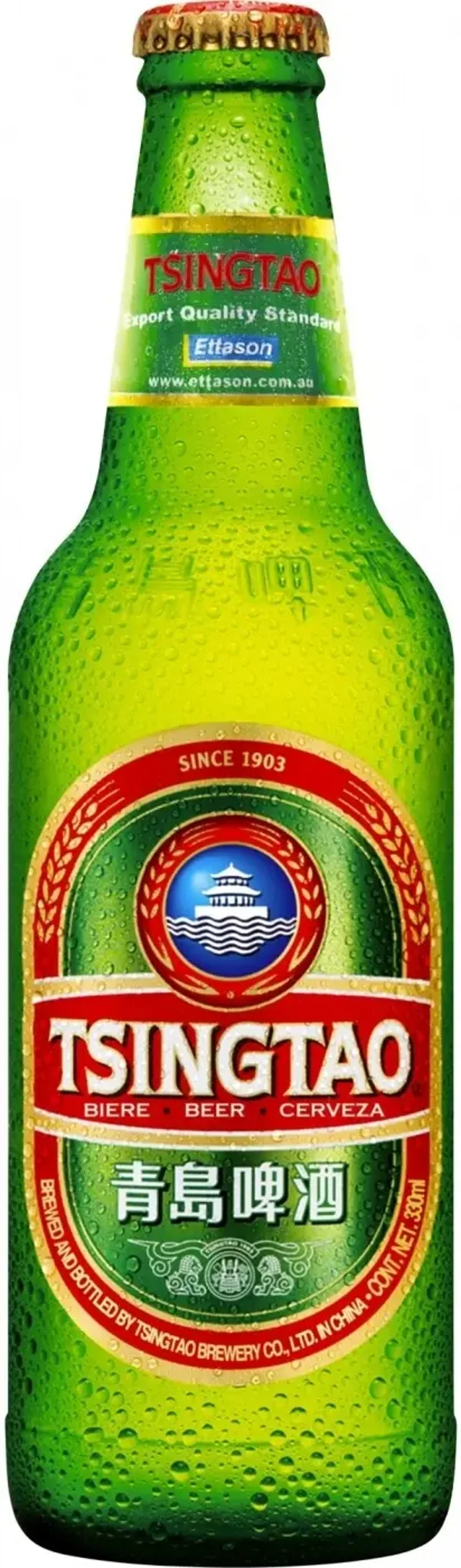 Tsingtao Premium Beer 4.7% alc. (Chinees), 640ml