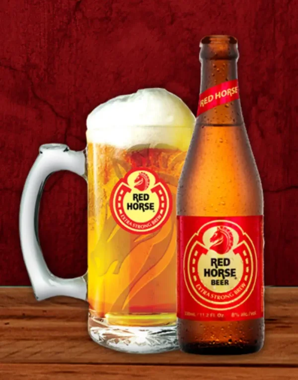 Red Horse Beer Extra Strong Brew 8% alc. (Hong Kong), 330ml