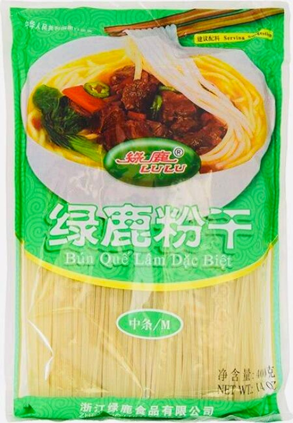 %Lulu Rice Noodles M, 400g