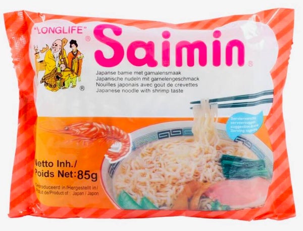 Saimin Instant Noodles Shrimp Flavour, 85g