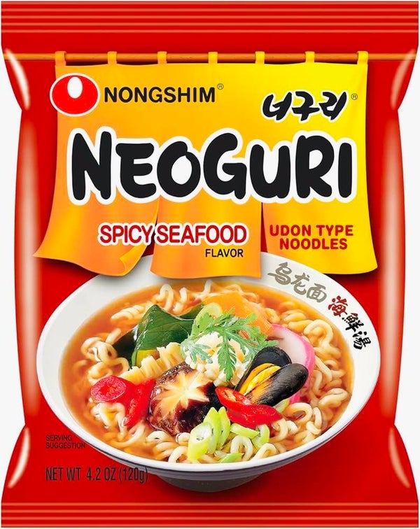 Nongshim Neoguri Ramyun Seafood & Spicy, 120g