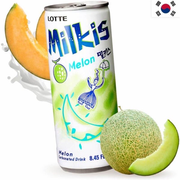 Lotte Korean Cream Soda Melon Flavor (incl. €0,15 statiegeld), 250ml