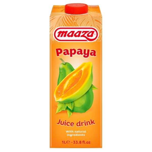 Maaza Papaya Fruit Drink, 1L