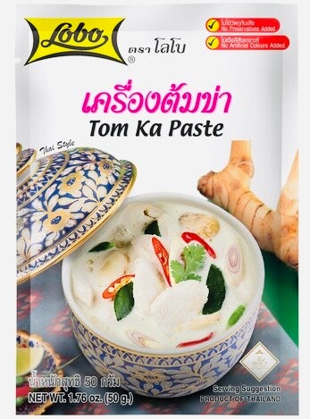 Lobo Tom Kha Paste (Thaise Tom Kha Soup), 50g