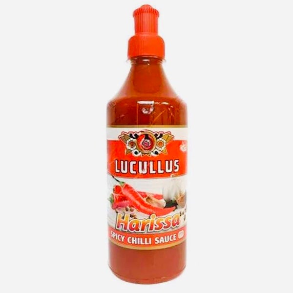 Lucullus Harissa Spicy Chili Sauce (Pikante Sambal) ,500ml