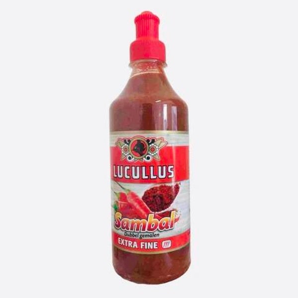 Lucullus Sambal Extra Fine (Sambal Dubbel Gemalen) ,500ml