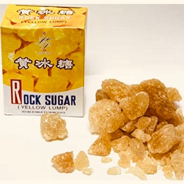 Rock Sugar Yellow Lump (Chinese Suiker Brokken), 454g