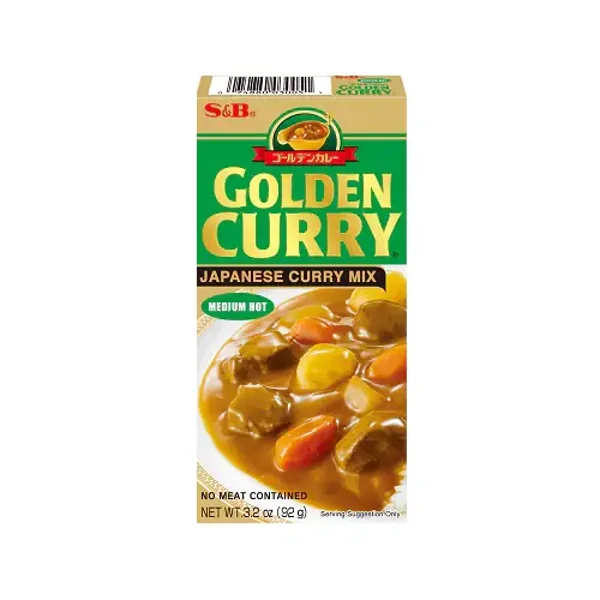 S&B Japanese Curry Medium Hot (Japanse Medium Pikant Curry), 92g