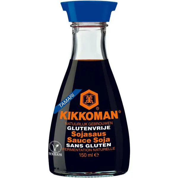 Kikkoman Japanese Tamari Soy Sauce Gluten-Free (Sojasaus Glutenvrij), 150ml