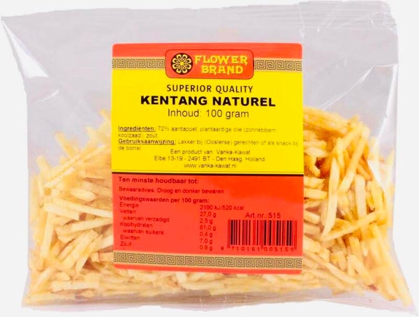 Flower Brand Superior Quality Kentang Naturel, 100g