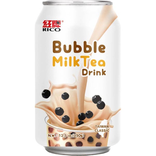 Rico Bubble Milk Tea Classic Drink Flavor (Bubble Melk Thee Smaak) (incl. €0.15 Statiegeld), 350ml