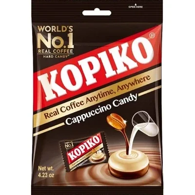 Kopiko Cappuccino Candy (Indonesisch Cappuccino Snoep), 120g