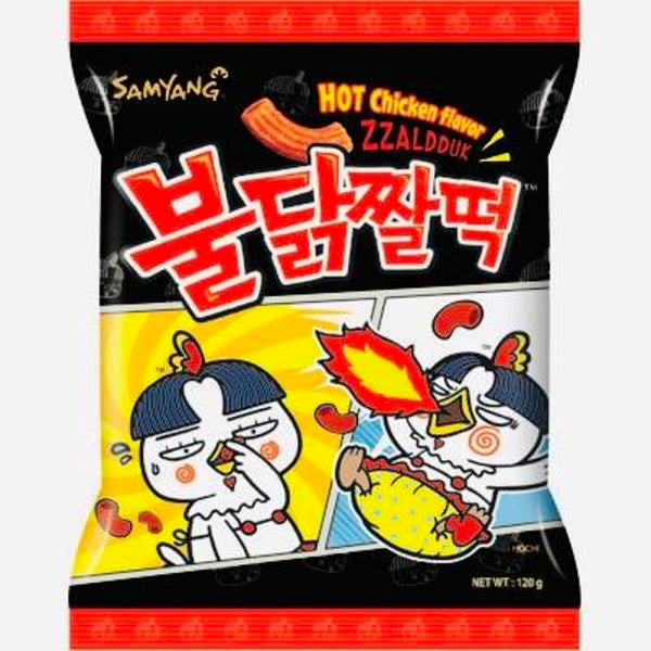 Samyang Hot Chicken Flavor Chips,80g