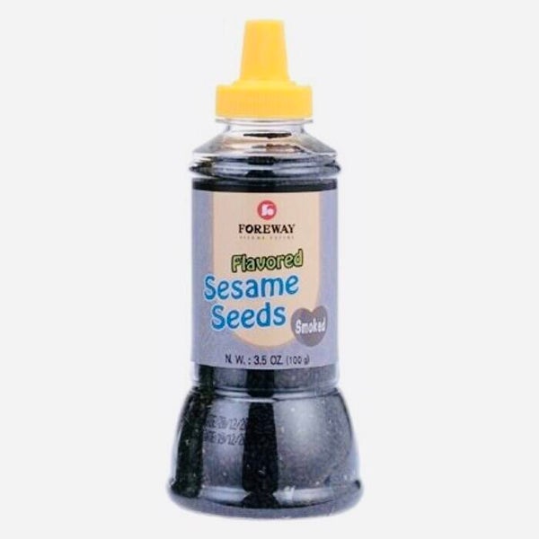 Foreway Flavored Sesame Seeds Smoked (Geroosterd Sesam Zaad Gerookt) ,100g