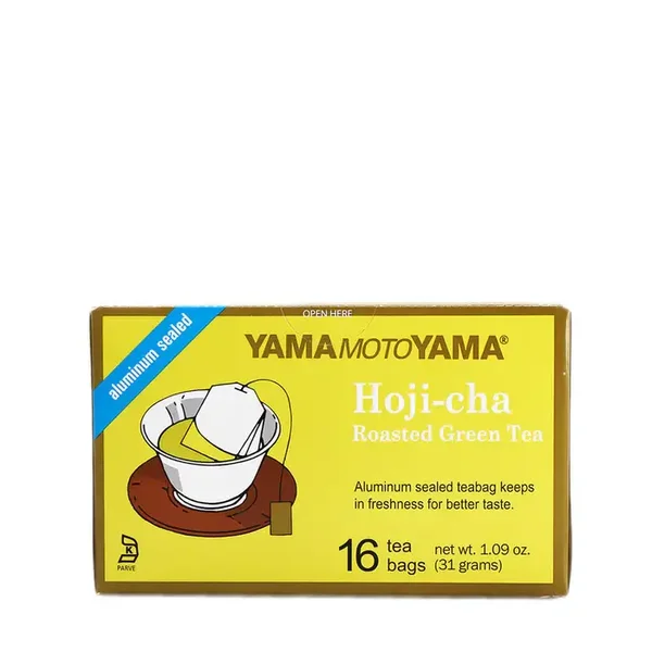 Yama Moto Yama Hoji Cha Roasted Green Tea (Japanse Geroosterde Groene Thee), 16bags 32g