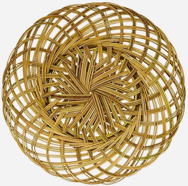 Rapindo Piring Lidi Rieten Bord, 30cm