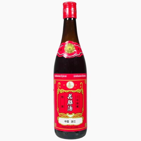 Gus Tiao Rice Wine for Cooking (Rijstwijn) 14%alc., 640ml