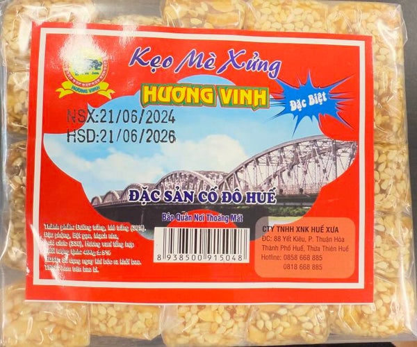 %Vietnamese Soft Sesame Peanut Candy (Zacht Sesam Pinda Snoep), 400g