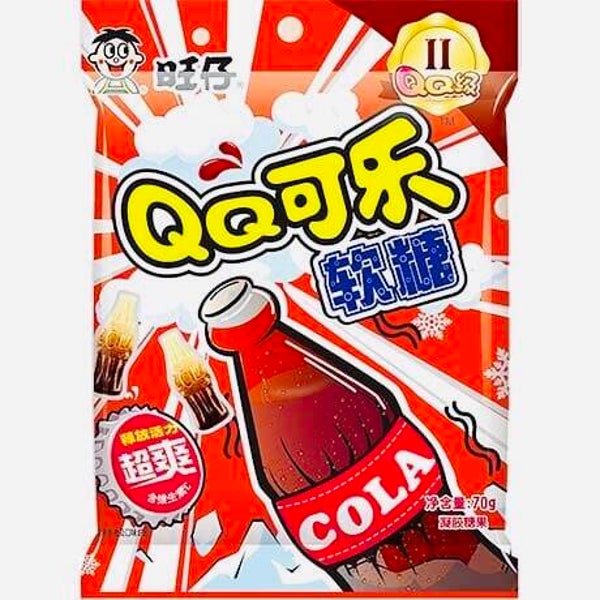 %Want Want Cola Candy, 70g