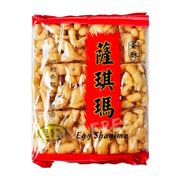 Egg Shagima Chinese Soft Cake, 6pcs 240g