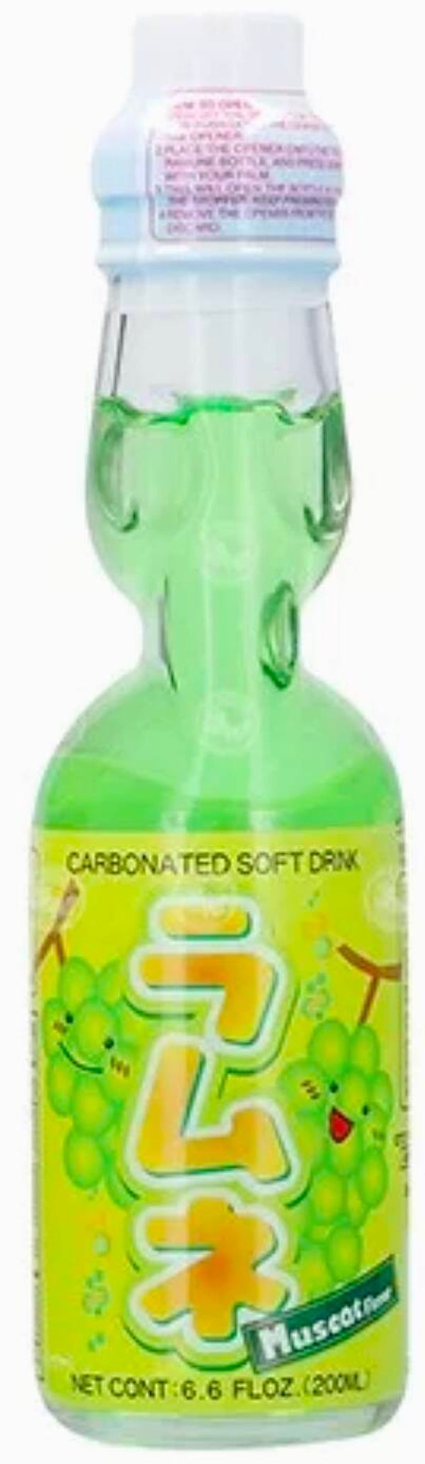 %Hatakosen Ramune Muscat Pop Soda Druiven (incl. €0,25 statiegeld), 200ml