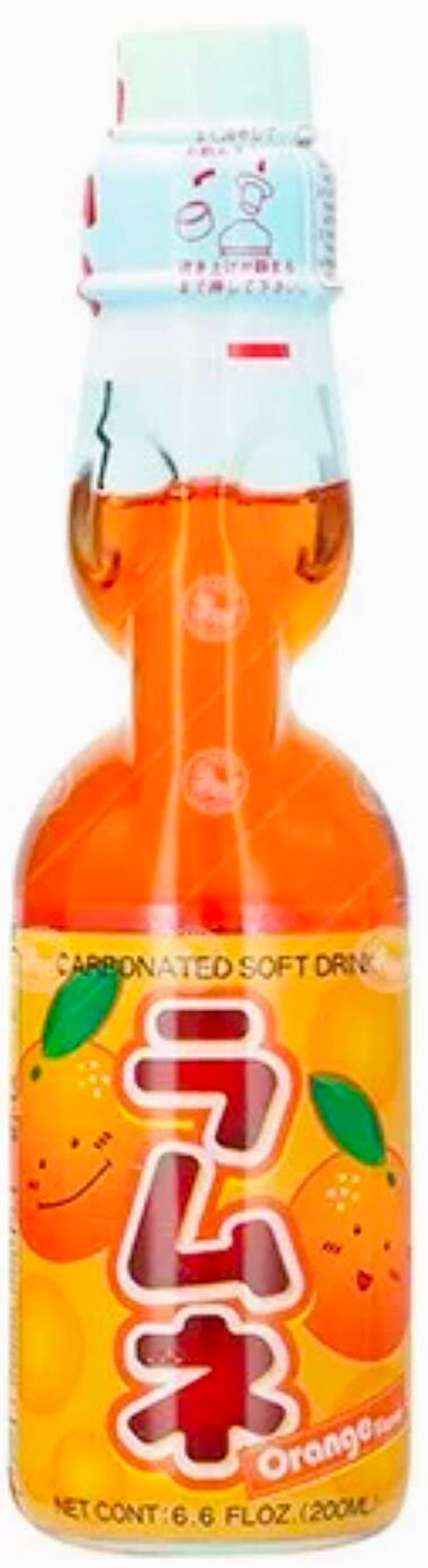 Hatakosen Ramune Orange Pop Soda  (incl. €0,25 statiegeld), 200ml