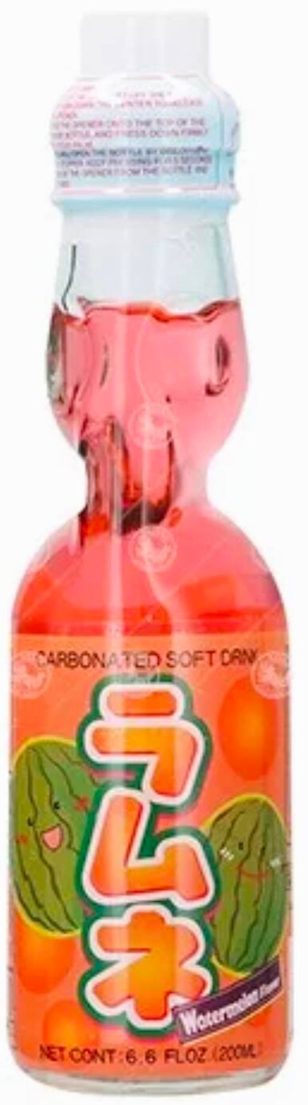 Hatakosen Ramune Watermelon Pop Soda Watermeloen (incl. €0,25 statiegeld), 200ml