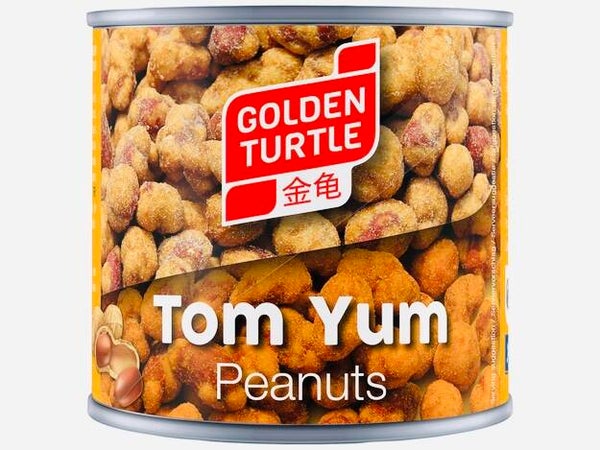 Golden Turtle Tom Yum Peanuts, 140g