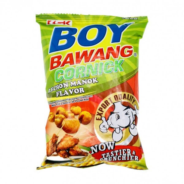 Boy Bawang Cornick Lechon Manok Roasted Chicken Flavor Fried Corn, 90g