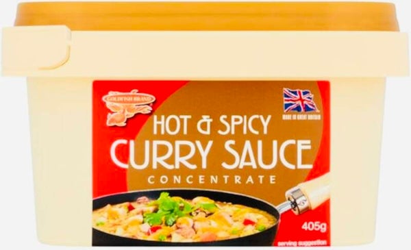 GoldenFish Brand Chinese Curry Sauce Hot&Spicy, 405g