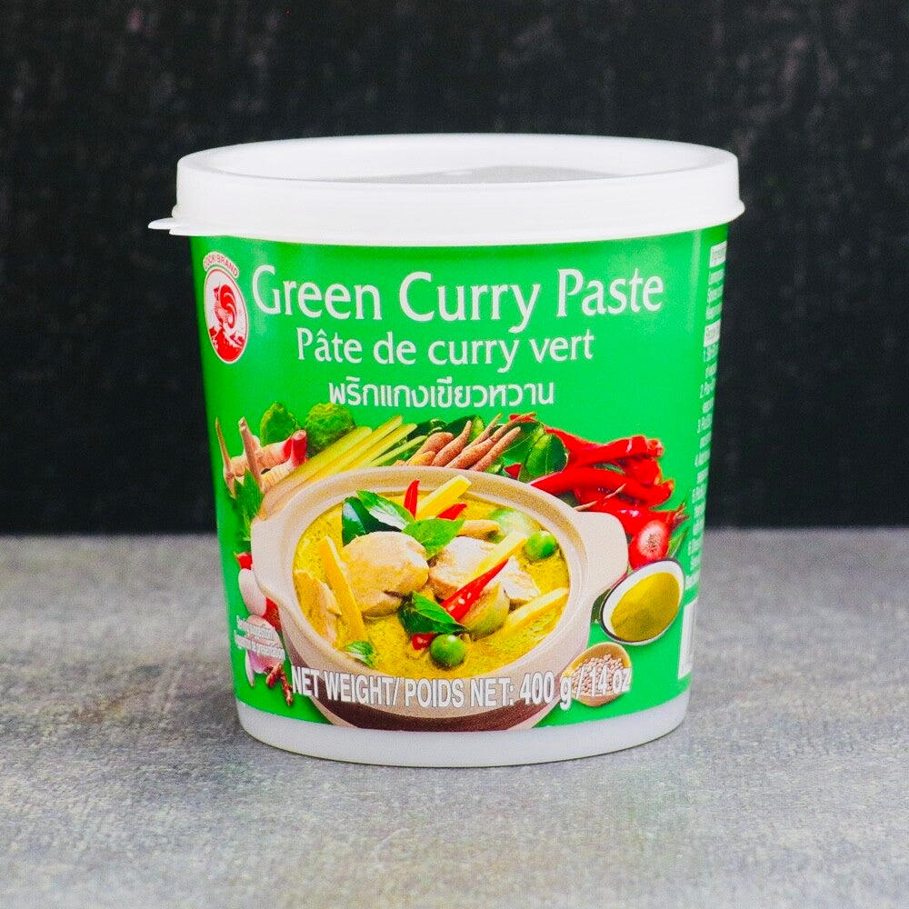 Cock Brand Green Curry Paste, 400ml