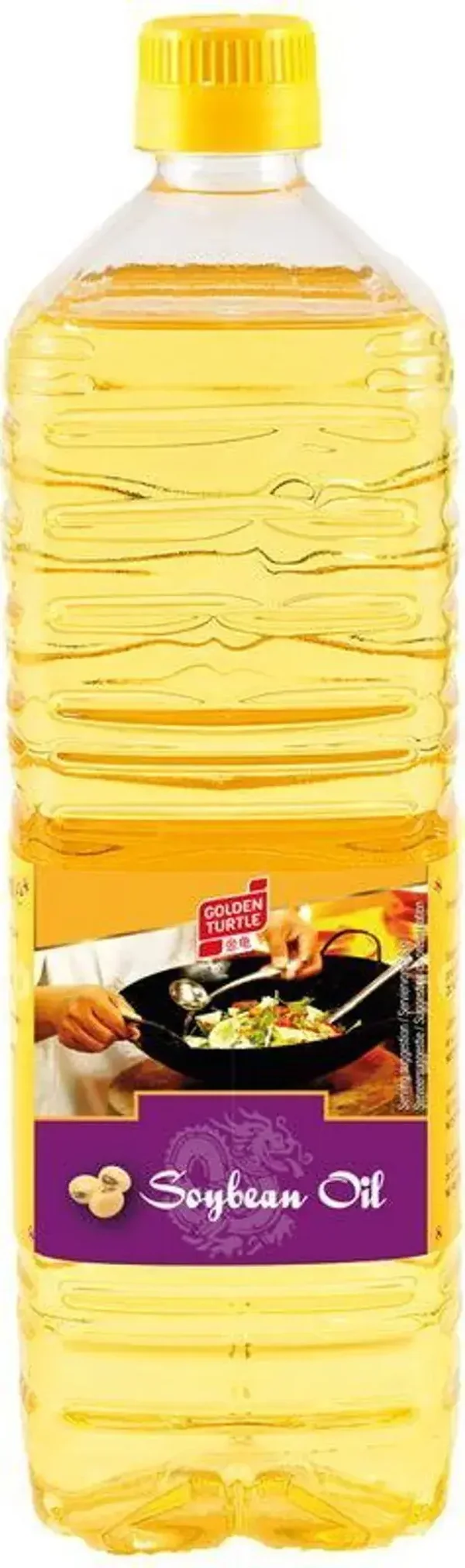 Golden Turtle Soybean Oil (Soja Olie), 1L