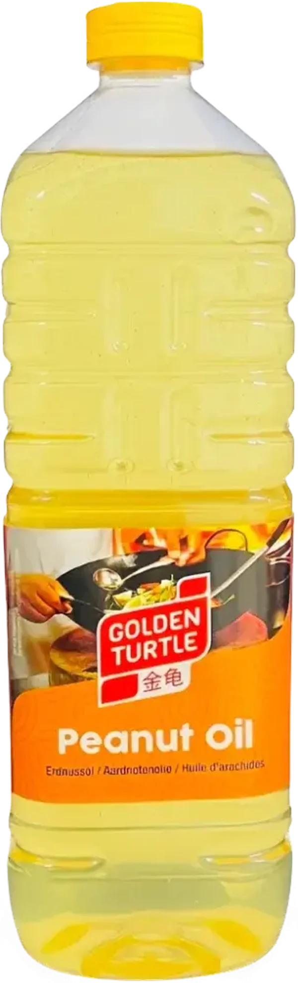Golden Turtle Peanut Oil (Arachide Pinda Olie), 1L