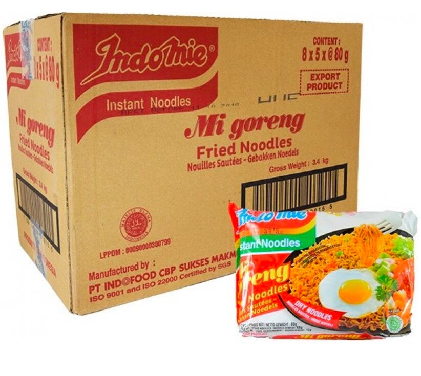 IndoMie Instant Noodles Mie Goreng Doos (EU), 40x70g