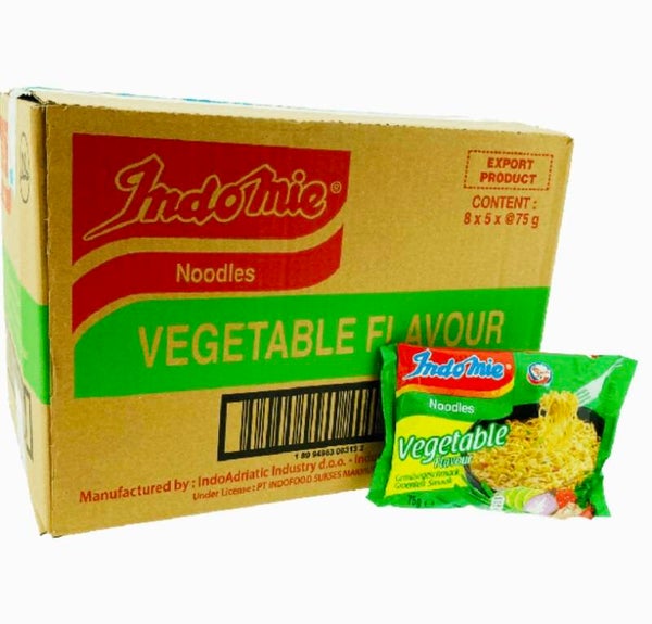 IndoMie Instant Noodles Vegetable Doos (INDONESIA), 40x70g