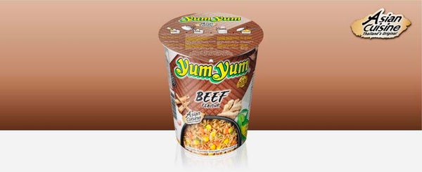Yum Yum Beef Noodles (Rundvlees Noedels), 70g