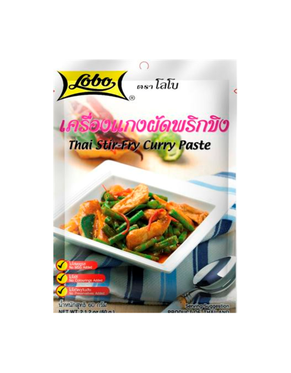 Lobo Thai Stir Fry Curry Paste, 60g