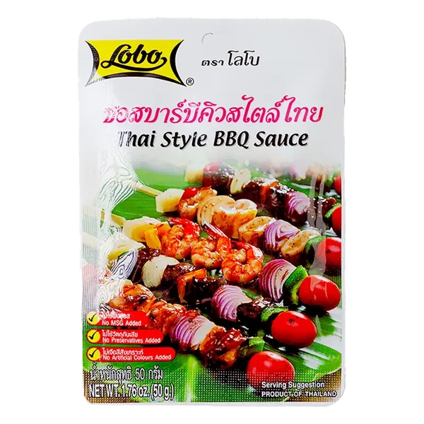 Lobo Thai Style BBQ Sauce, 50g