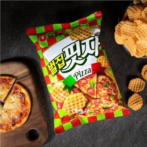 %Nongshim Pizza Snack Korean, 90g