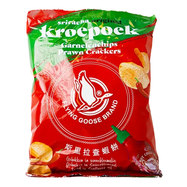Flying Goose Prawn Crackers Sriracha Kroepoek
