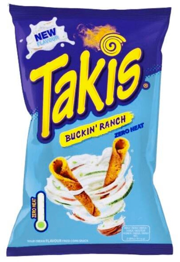 Takis Buckin Ranch Zero Heat, 100g